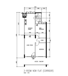 Blk 157 Tampines Street 12 (Tampines), HDB 3 Rooms #494379121